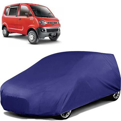 carphoenix Car Cover For Mahindra Jeeto (Without Mirror Pockets)(Blue)