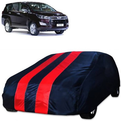 Royalrich Car Cover For Toyota Innova Crysta (Without Mirror Pockets)(Blue, Red)