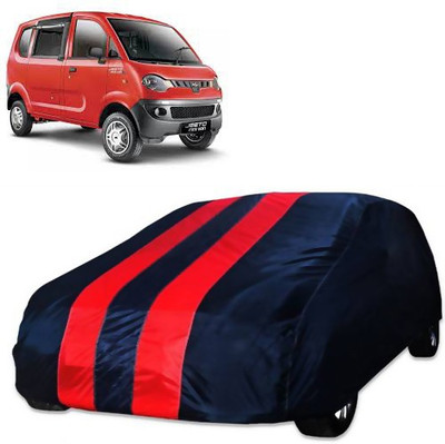 Royalrich Car Cover For Mahindra Jeeto (Without Mirror Pockets)(Blue, Red)