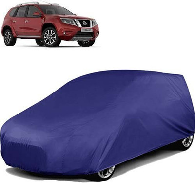 carphoenix Car Cover For Nissan Terrano (Without Mirror Pockets)(Blue)