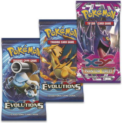 

Authfort Pokemon Trading Card Game - XY Evolutions Booster Pack(Multicolor)