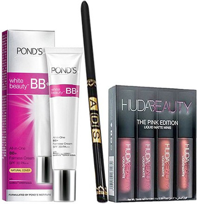

Ponds Beauty BB+ With Waterproof Eyeliner, Mini Lipstick(Set of 1)