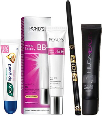 

Ponds Beauty BB+ With Primer(35 ml) & Waterproof Eyeliner, Lip Guard(Set of 1)