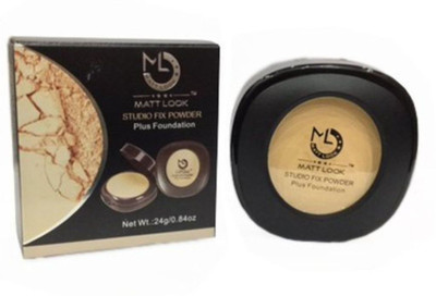 

Mattlook studio fix powder pls foundation Compact(black)