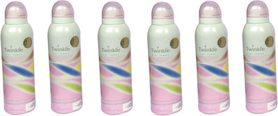 

Rasasi Twinkle Pour Femme (Pack of 6) Body Spray - For Women(1200 ml, Pack of 6)