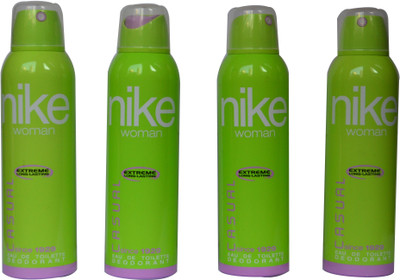 

Nike Casual Green (Pack of 4) Body Spray - For Women(800 ml, Pack of 4)