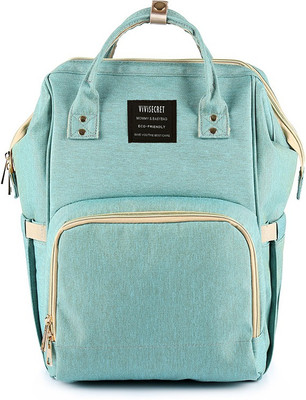 

ViViSECRET International branded Premium Quality diaper backpack/diaper bag for babies (L-26cm, B-17cm, H-40cm) (Black) Diaper Backpack(Light Green)