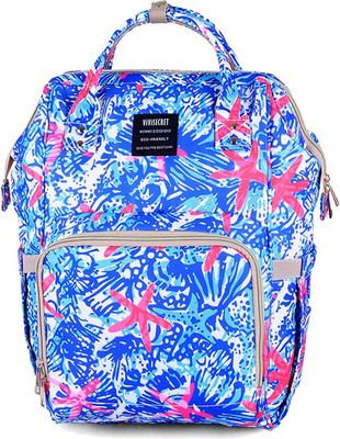 

ViViSECRET High quality diaper backpack/multi-function mummy backpack/Travel Bag for Babies (L-26cm,B-17cm,H-40cm) (Starfish) Diaper Backpack(Starfish)