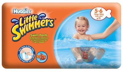 

Huggies Little Swimmers Swim Pants 11Pc (5-6) (12-18Kg) (Finding Dory) - M(11 Pieces)