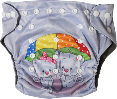 

OSOCozee Cloth Diaper with Bamboo Charcoal Insert cat - M