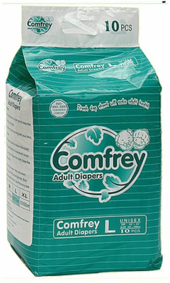 

COMFREY FOR WAIST SIZE 40"-55" INCHES Adult Diapers - L(80 Pieces)