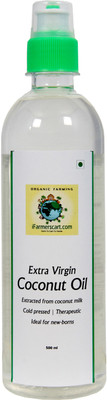 

iFarmerscart Premium Virgin Coconut Oil (Extracted from coconut milk) Coconut Oil Plastic Bottle(500 ml)