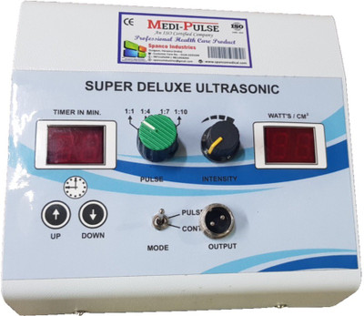 

MEDI-PLUSE ULTRASONIC MINI Treats you with electro therapy Is easy to use due to the simple design Have effective changes and improves health Pain relief machine Electrotherapy Device(MINIUS)