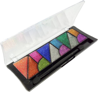 

YOUNGMONK S.F.R Color INTENSE SHINE GLITTER PROFESSIONAL EYE SHADOW PALETTE 14 g(Multicolor)