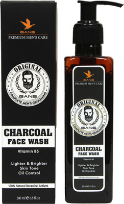 

Gans Charcoal Face Wash(200 ml)