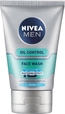

Nivea For Men Advanced Whitening Oil Control Face Wash, 100ml (Pack of 2) Face Wash(100 ml)