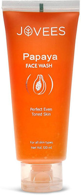 

Jovees Herbals Papaya Face Wash For Perfect Even Toned Skin - 120 Ml Face Wash(120 ml)