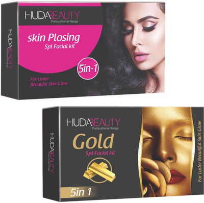

Huda Beauty Professional Range Skin Polising & Gold Facial Kit 900 g(Set of 2)