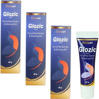 

Glozic Cream For oil free fairness & Glowing Skin ( 3 x 20 gm )(60 g)