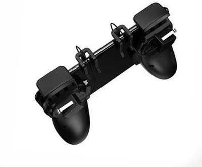 

m s megaslim NEW ARRIVAL Gamepad for Knives Out PUBG Mobile Phone Shoot Game Controller L1R1 Shooter Trigger Fire Button 3 in 1 for iOS Android Gaming Accessory Kit(Black, For Android, iOS)