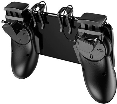 

m s megaslim Good quality PUBG ROS Eat Chicken Shooting Games Shortcut Key Joystick L1R1 Shooter Controller PUBG Joysticks Gaming Trigger Fire Button Aim Key For Rules Of Survival, Last Battle Ground, Survivor Royale, Free Fire Gaming Accessory Kit(Black,