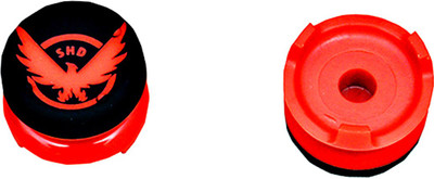 

New World Analog Extenders Thumbstick Joystick Cap Thumb Grips for PS4, Xbox360 Controller 2PCs Gaming Accessory Kit(Red, Black, For PS)