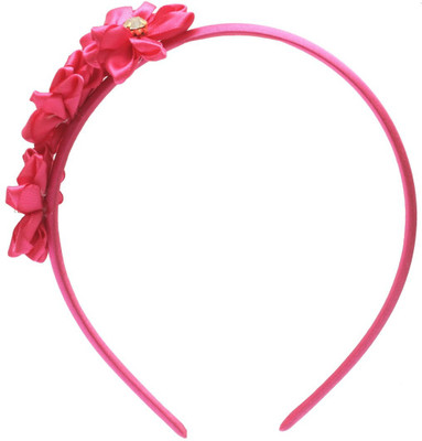 

Stol'n Kids Dark Pink Three Flower Hairband:Dark Pink Hair Band(Pink)