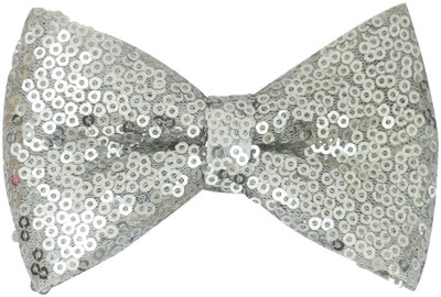 

Stol'n Kids Silver Sequins Bow Hair Clip:Silver Hair Clip(Silver)