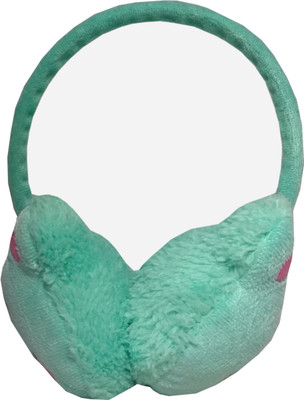 

Jannat Fashion Winter Outdoor Wear Adjustable Size Ear Muffs / Warmer for Girls_and Women Hair Accessory Set(Blue)