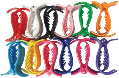 

Pijn Women Durable Clutcher Hair Claw(Multicolor)