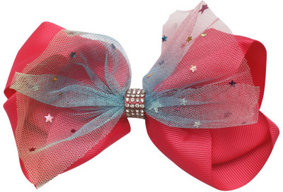 

Stol'n Kids Dark Pink Net Bow Hair Clip:Dark Pink Hair Clip(Pink)