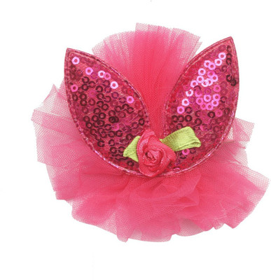 

Stol'n Kids Dark Pink Bunny Sequins Hair Clip:Dark Pink Hair Clip(Pink)