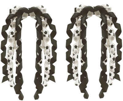 

Stol'n Kids Black Set of 2 Hanging Hair Clip:Black Hair Clip(Black)