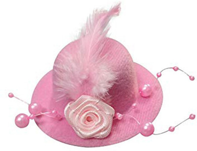 

Pihucollection Royal Color Cap Design Hair Clip For Kids/Baby Girls/Little Girls Hair Clip(Pink)