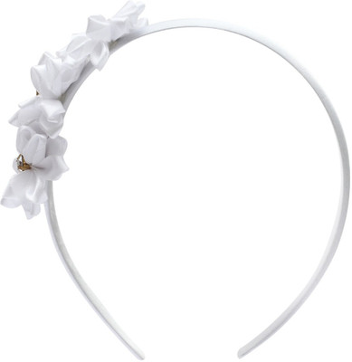 

Stol'n Kids White Three Flower Hairband:White Hair Band(White)