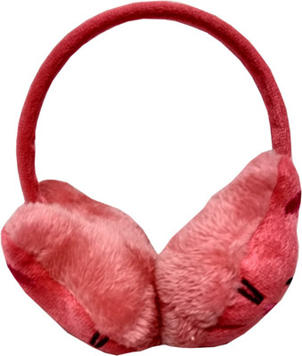 

Jannat Fashion Winter Outdoor Wear Adjustable Size Ear Muffs / Warmer for Girls and-Women Hair Accessory Set(Multicolor)