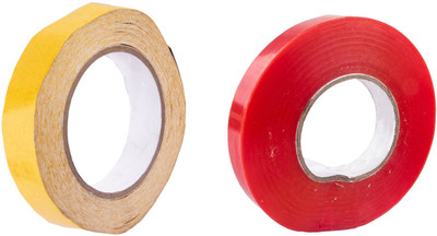

Confidence Water Resistant Tape For Wigs And Hair Toupee, Hair Patch Tape For Men And Boys, Set Of 2, Big Hair Accessory Set(Red, Yellow)