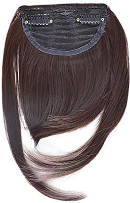 

EKAN Synthetic Front Extensions Clip, Fringe Bangs Fashion Women Front Neat Bangs with Clip In Girl Extensions Piece Extension Hair Extension