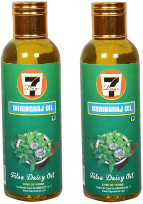 

7 DAYS HAIR OIL Bhringraj hair oil - Pack of 2 Hair Oil(100 ml)