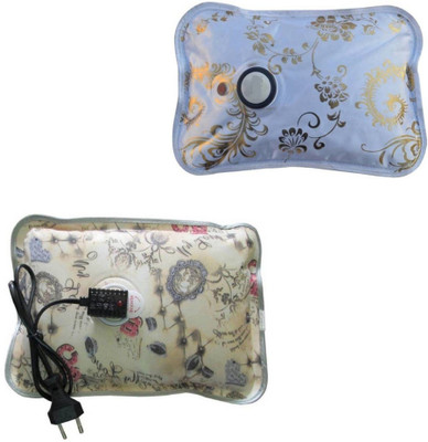 

CRETO 2 Pack Combo of Electric Warm Gel Bag for Joint/Muscle Pain Electric 1 L Hot Water Bag(Multicolor)