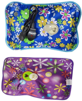 

saioni Super Comfort Electric Heating Gel Bag for Joint/Muscle Pain 2 Pack of Electric 1 L Hot Water Bag(Multicolor)