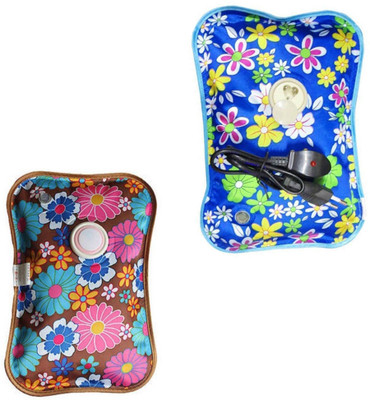 

saioni Pain Relief Electric Warm Gel Bag 2 Piece Combo of Electric 1 L Hot Water Bag(Multicolor)