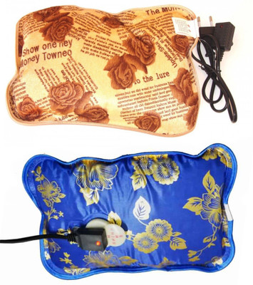 

CRETO 2 Pack Combo of Electric Heating Gel Bag for Joint and Muscle Pain Electric 1 L Hot Water Bag(Multicolor)