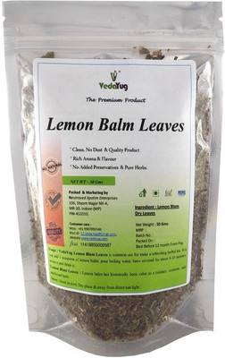 

VY VedaYug Lemon Blam/Lemon Balm Tea Leaves/Lemon Balm Tea(50 g)