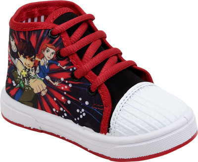 

WINDY Boys & Girls Lace Casual Boots(Blue, Bl/rd