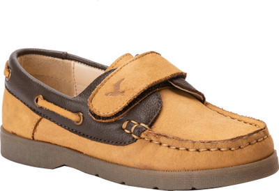 

Drish Boys Velcro Moccasins(Beige