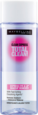 

Maybelline New York TOTAL CLEAN EXPRESS EYE AND LIP MAKEUP REMOVER 70ML Makeup Remover(70 ml)