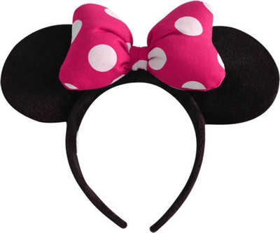 

Bueno Kids Favorite Cartoon Minnie Mouse Ears Headband, Makeup Headband