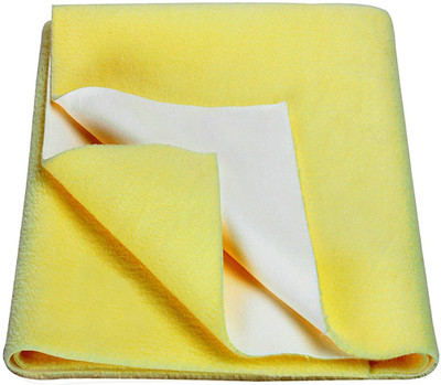 

Kidbee Cotton, Rubber, Polyester Baby Bed Protecting Mat(Yellow