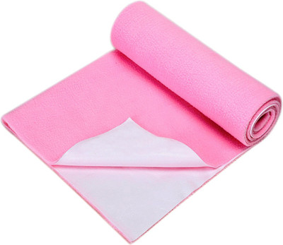 

Kidbee Cotton, Rubber, Polyester Baby Bed Protecting Mat(Pink
